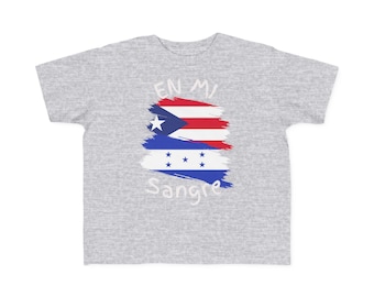 Honduras and Puerto Rico Infant's Tee I Camiseta manga corta para Infante Honduras y Puerto Rico