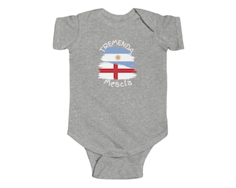 Infant Argentina and England Bodysuit