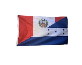 Honduras and Peru Flag - Bandera de Peru y Honduras