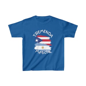 Argentina and Puerto Rican Kid&#39;s Tee