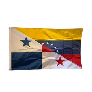 Panama und Venezuela Flagge - Bandera de Panamá y Venezuela