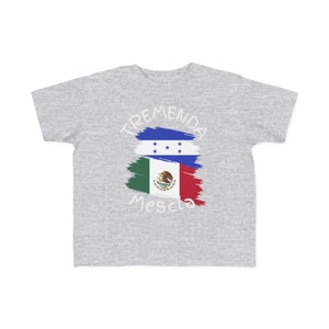 Honduras and Mexico Toddler&#39;s Tee I Camiseta para Toddler Honduras y México I Cultura hondureños y Mexicanos