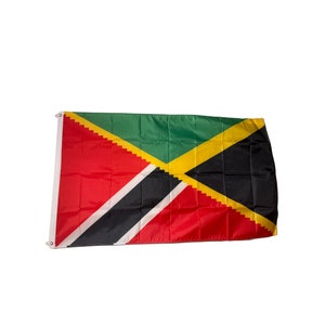 Jamaica and Trinidad and Tobago Flag - Bandera de Jamaica y Trinidad and Tobago