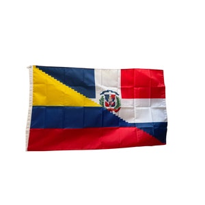 Colombia and Dominican Republic  Flag - Bandera de Colombia y República Dominicana