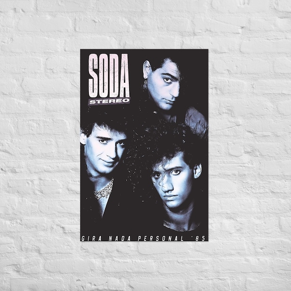 Soda Stereo Nada Personal Poster PNG Bundle | Archivo Digital Descargable | Fan Art Rock Argentino | JPG Poster + PNG Transparente