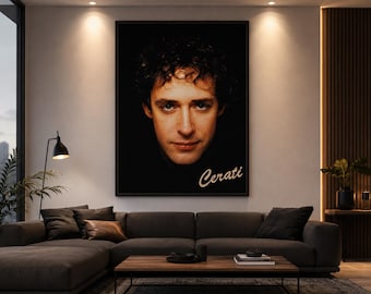 Portrait of a Latin Rock Legend | Digital Download PNG and JPG | Art for T-shirts and Posters