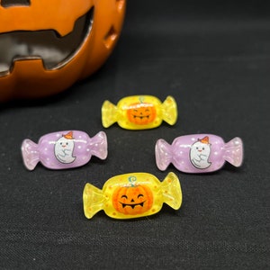Alfileres de dulces de Halloween, alfileres funky, joyas de Halloween, temporada de Halloween, Halloween kawaii, alfileres espeluznantes, alfileres de terror, accesorios de Halloween