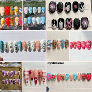 Uñas postizas personalizadas y únicas