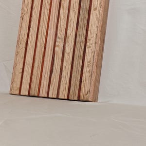 Oak and Blood wood Segmented cutting board