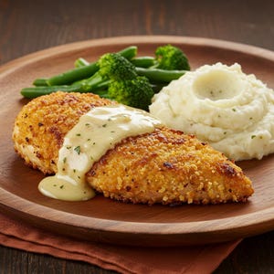 La mejor receta de pollo con costra de parmesano | Imitación de Longhorn Steakhouse | Idea fácil para una cena, descarga instantánea en PDF