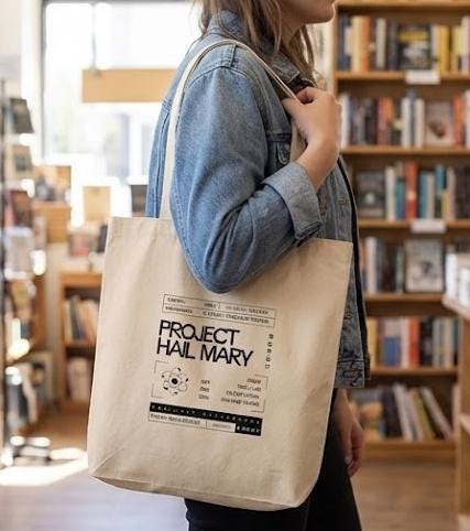 Project Hail Mary Tote Bag | 