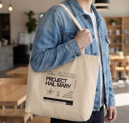 映画 PROJECT HAIL MARYへイルメアリートートバッグ非売品 映画 PROJECT HAIL MARY トートバッグ Project Mary Tote Boy Tommy