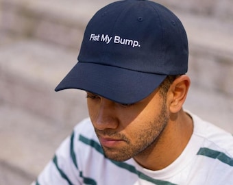 Proyecto Ave María - Gorra bordada de papá "Fist My Bump"