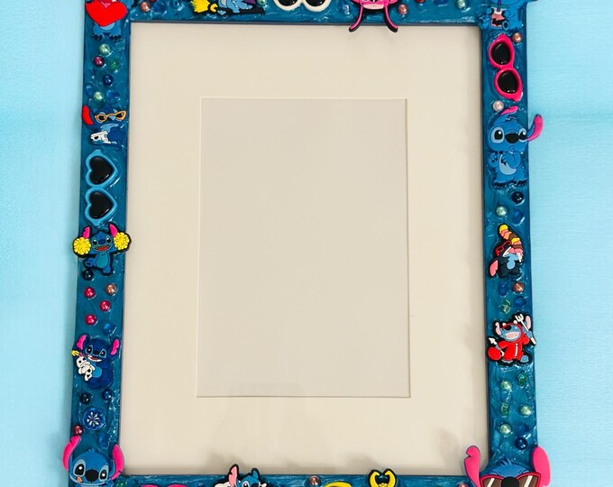 Stitch Themed Picture Frame| Lilo and Stitch Decoden Frame Gift Idea| I ...