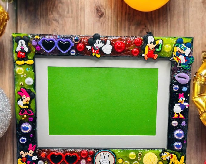 Minnie and Friends Picture Frame| Disney Themed Frame Gift| Mickey ...