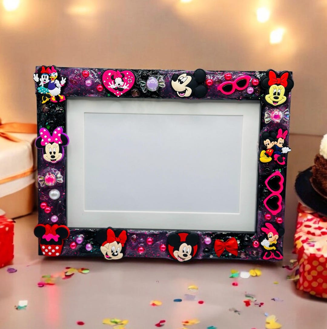 Minnie and Friends Picture Frame Disney Themed Frame Gift Minnie Mouse ...