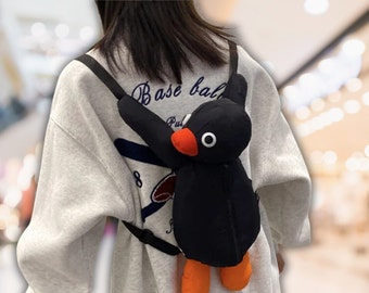 Penguin Mini Backpack ,Penguin Crossbody Bag, Gift Ideas, Kindergarten Backpack, Cute Penguin, Penguin Bag, Penguin Backpack for Toddlers