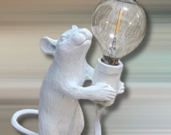 Mouse Table Lamp, Night Lamp, Desk Lamp, Night Ligth, Desk LED Lamp, Table Lamp, Study Lamp For Kids, Home Decor, Rat Table Lamp