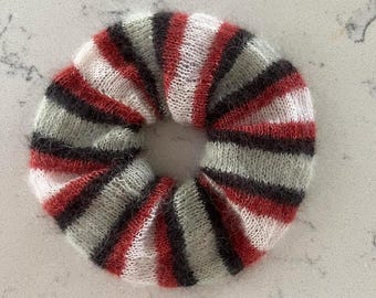 KNITTING PATTERN - silk mohair scrunchie