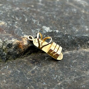 14k Solid Yellow Gold Sandal Charm
