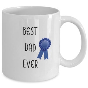 Best dad ever novelty mug coffee mug