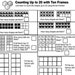 Number Counting Worksheets Math Printable Ten Frames, Hundreds Chart ...