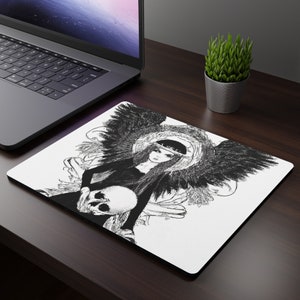 Gothic, Azrael, the Angel of Death Rectangular Mouse Pad