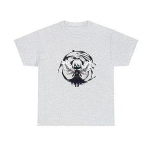 Emo chibi dark angel Unisex Heavy Cotton Tee