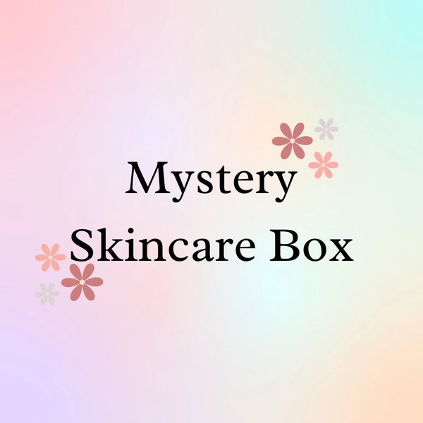 Mystery Skincare Box Customizable Surprise Spa and Selfcare Gift