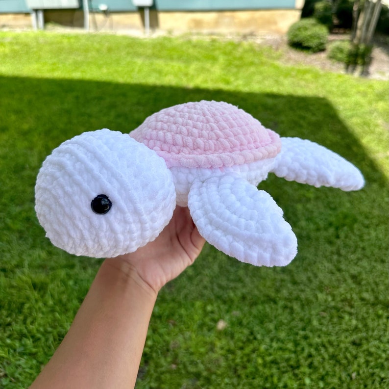 Crochet Turtle Plushie - Etsy