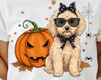 Perro fantasma retro PNG, Temporada espeluznante PNG, Perro fantasma de Halloween PNG, Perro calabaza de Halloween PNG, Perro de Halloween PNG, Perro lindo de Halloween PNG