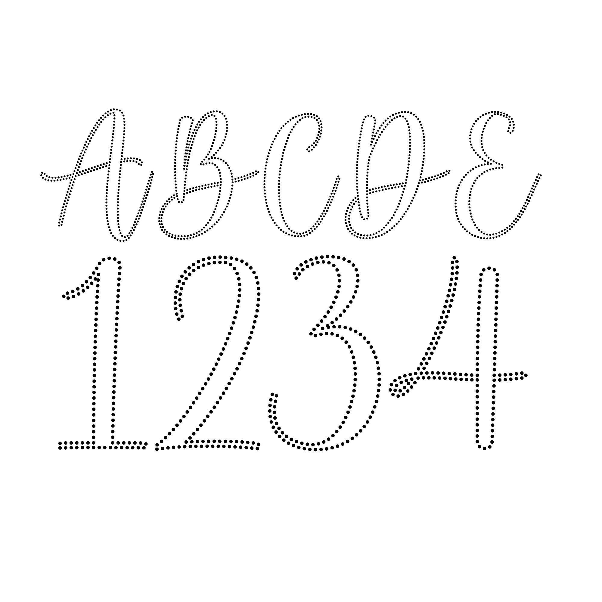 Rhinestone Letters Font Svg Bundle, Cursive Rhinestone Template ...
