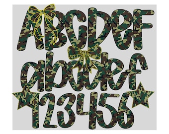 Camo Alphabet Letters PNG, Duck Camo Alphabet, Hunting Camouflage Font Clipart, Old School Camo Alpha Set Png, Camo Alphabet