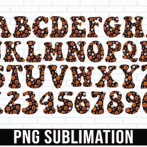 Halloween Alphabet Png File, Halloween Png, Alphabet Png, ABC, Spooky Png, Boo, Halloween Font, Font Png,Digital Download,Sublimation Design