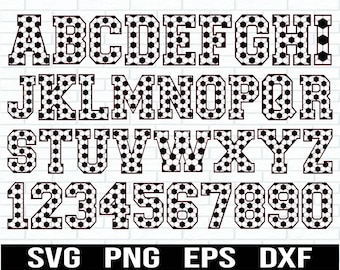 Soccer Alphabets and Numbers SVG, Soccer svg, soccer mom svg, soccer ball svg, football svg, football font, sports font, sport letters