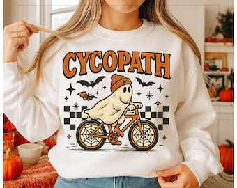 Cycopath Png, Halloween Png, Halloween Fall Ghost Png, Funny Halloween Png, Halloween Ghost PNG, Halloween Shirt Png