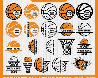 Basketball mom svg bundle, basketball svg, basketball team template svg, game day svg, basketball monogram svg, retro basketball svg