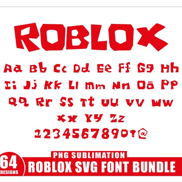 Roblox Lettering Green Transparent Roblox Template - Etsy