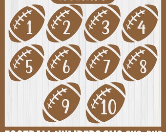 Football Numbers SVG Bundle, Football Shirt SVG, Football Mom Life svg, Football svg Designs, Football SVG, Football Font Svg