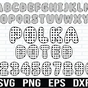 Tupfen Alphabet und Zahlen SVG Bundle, Tupfen Buchstaben, Tupfen Alphabet, Tupfen svg, Monogramm SVG