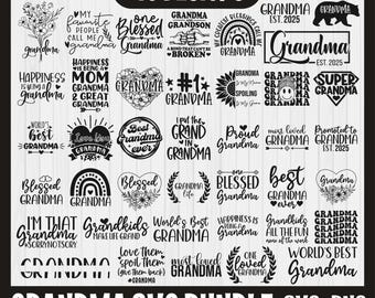 Grandma SVG bundle, Grandma quotes svg, Grandma shirt svg png, Best grandma ever grandma shirt SVG, blessed grandma SVG, grandma heart svg