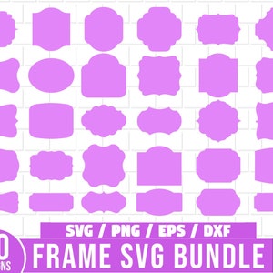 Frames SVG Bundle, Frames SVG, Signs svg, Labels svg, Tags svg, Frames Silhouette, Frame & Borders Svg, Frames clipart, Frame laser cut file
