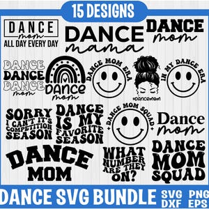 Dance Svg Bundle, Dancer svg, Dance Mom svg, Dance png, Dance Bundle svg, Dance Mom Shirt svg, Ballet svg, Dance Teacher svg, dance Coach