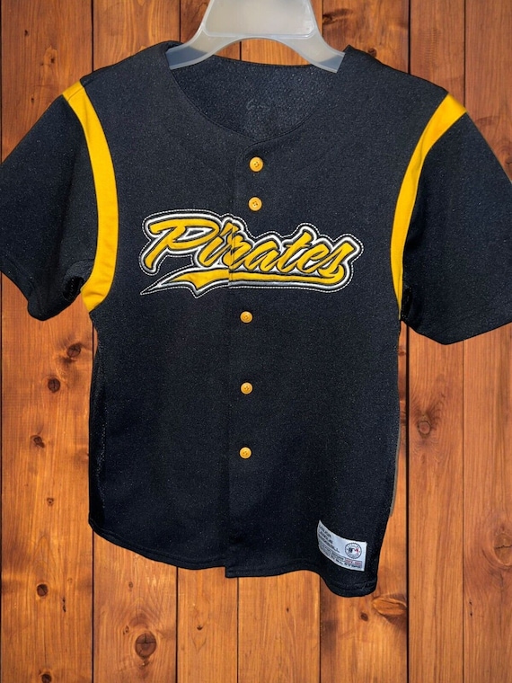 Pittsburgh Pirates ~ Vintage Starter Baseball Jersey ~ Button Up ~ Men's  Large