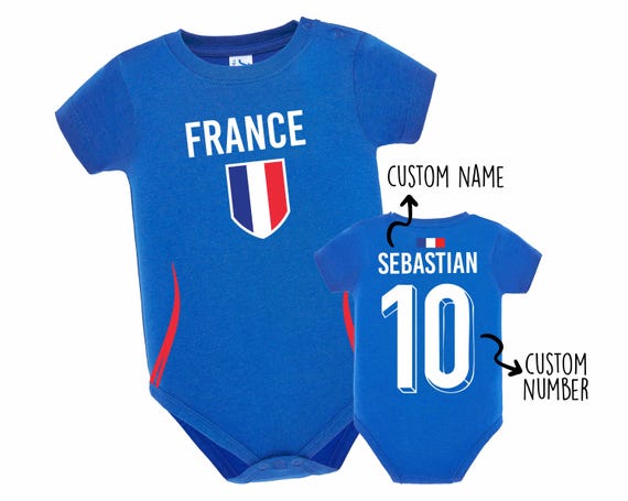 baby france soccer jersey
