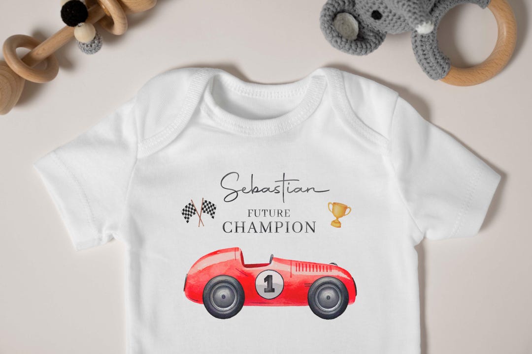 Baby Racing Gear Future Champion Racer Baby Outfit, Baby Bodysuit for Little Racer, Gift ...