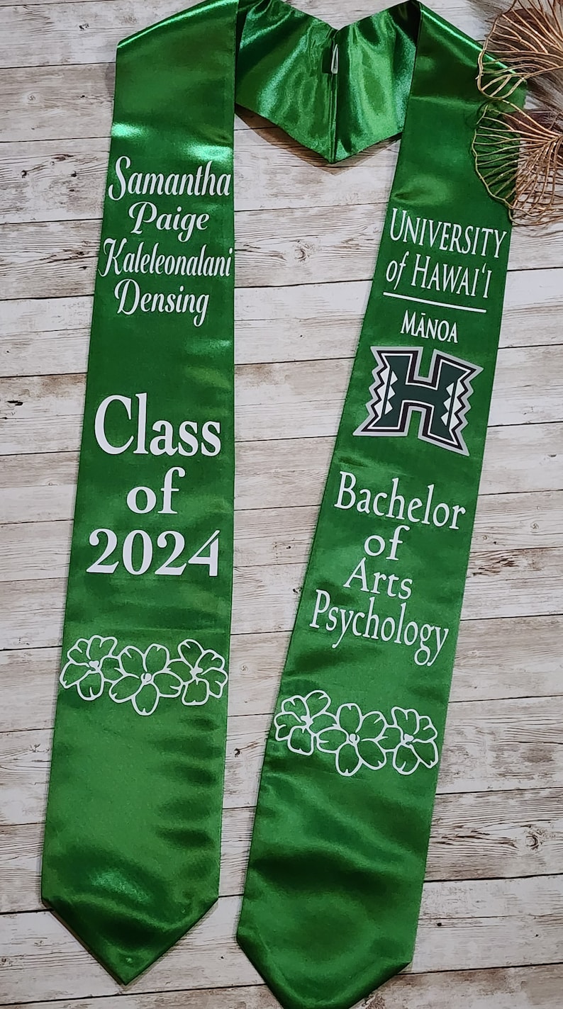 Custom Graduation Sash - Etsy