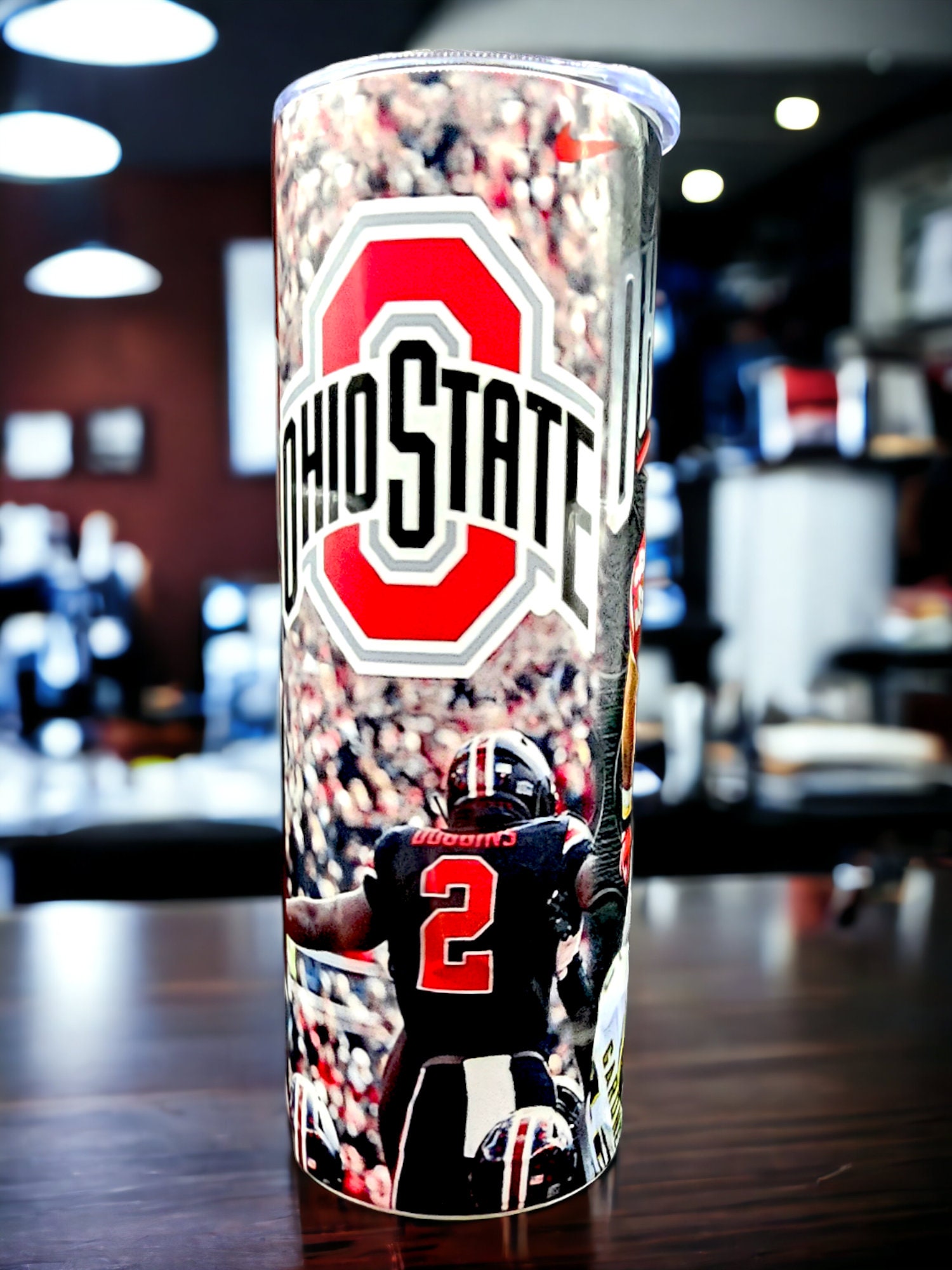 Ohio State Buckeyes 40oz Colossus Scarlet Travel Tumbler