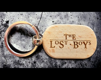 The Lost Boys Laser Engraved Keychain, Personalized Key Ring, Custom Gift (5