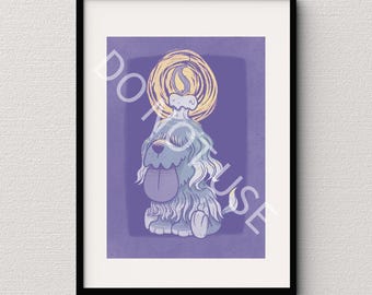 Graveyard Dog - Digital Print